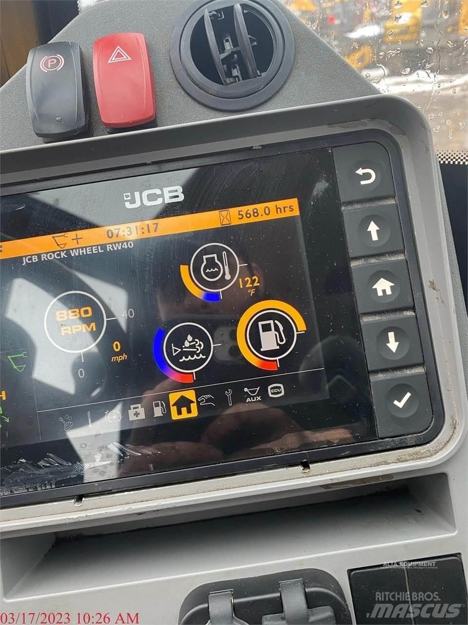 JCB HD110W Bagri na kolesih