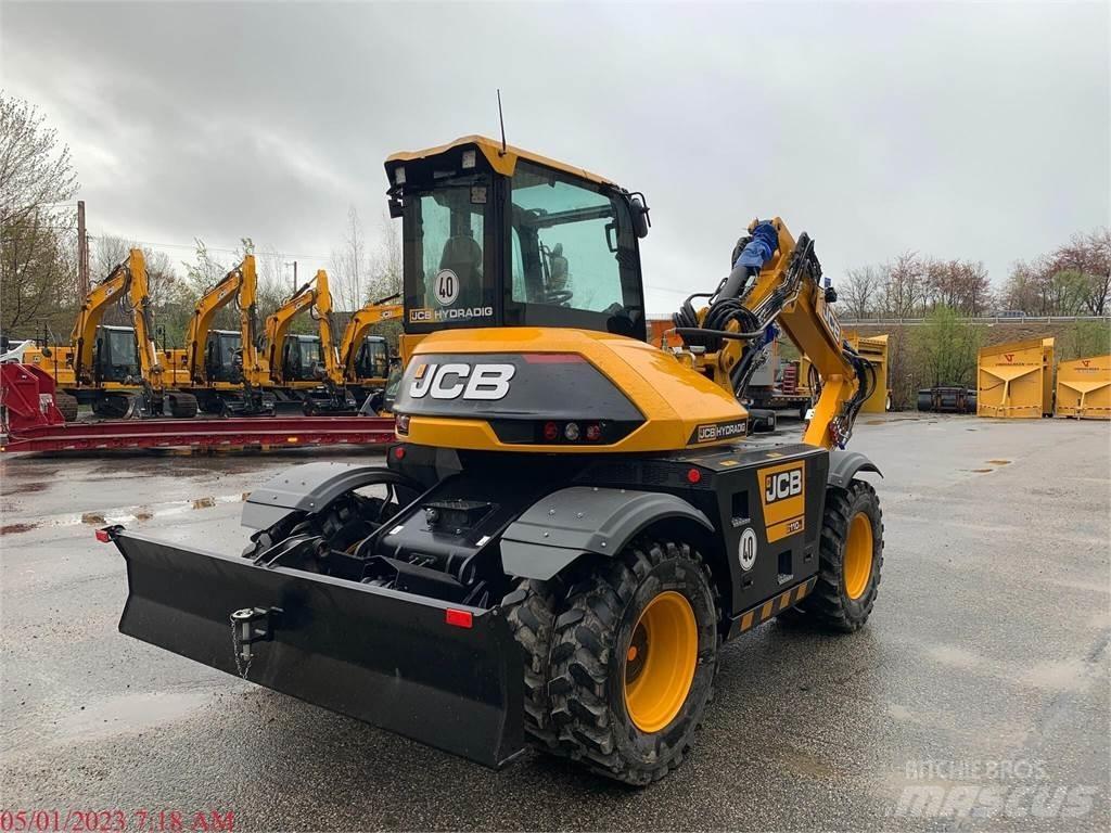 JCB HD110W Bagri na kolesih