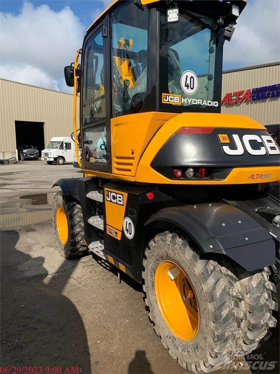 JCB HD110W Bagri na kolesih