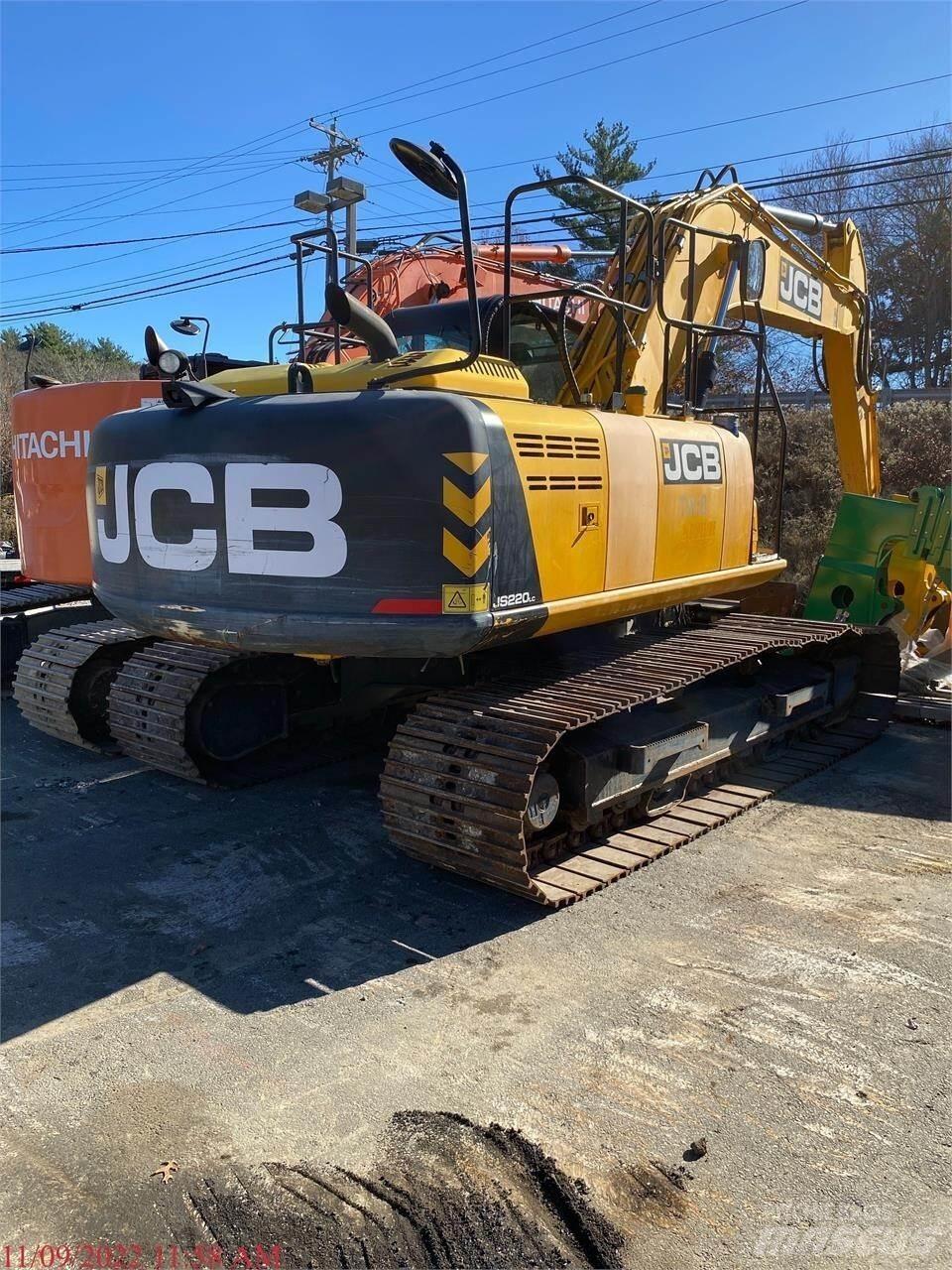 JCB JS220 Bagri goseničarji