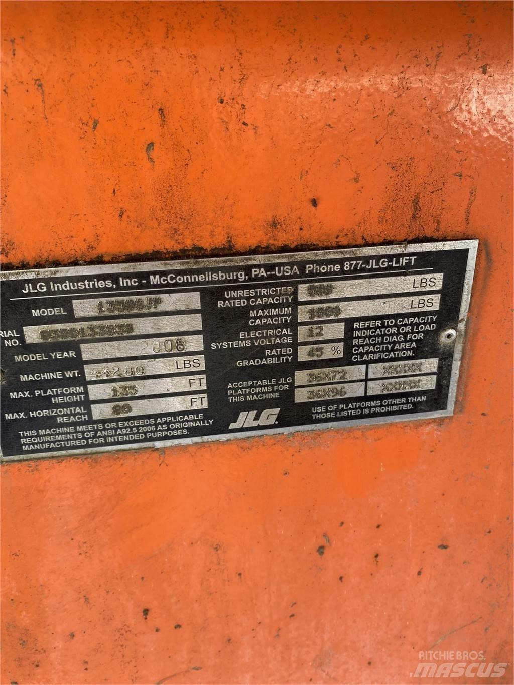 JLG 1350SJP Teleskopske dvižne ploščadi