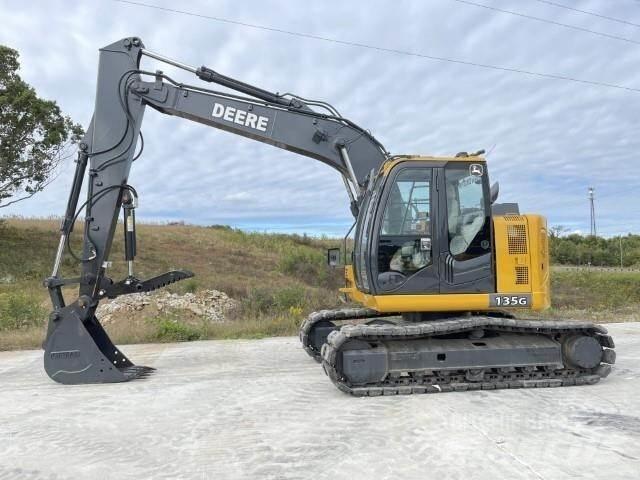 John Deere 135G Bagri goseničarji