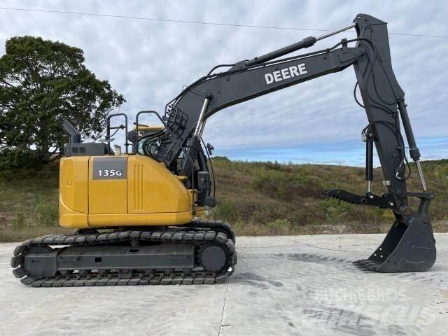 John Deere 135G Bagri goseničarji