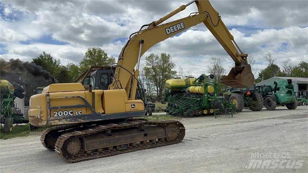 John Deere 200C LC Bagri goseničarji