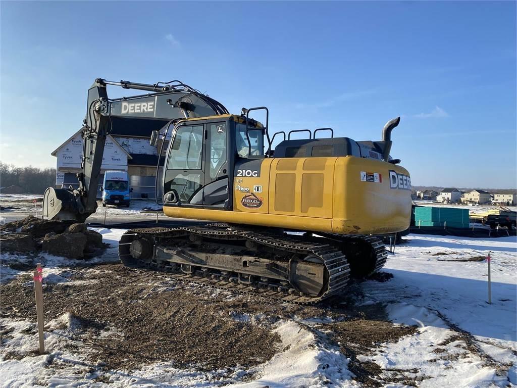 John Deere 210G LC Bagri goseničarji