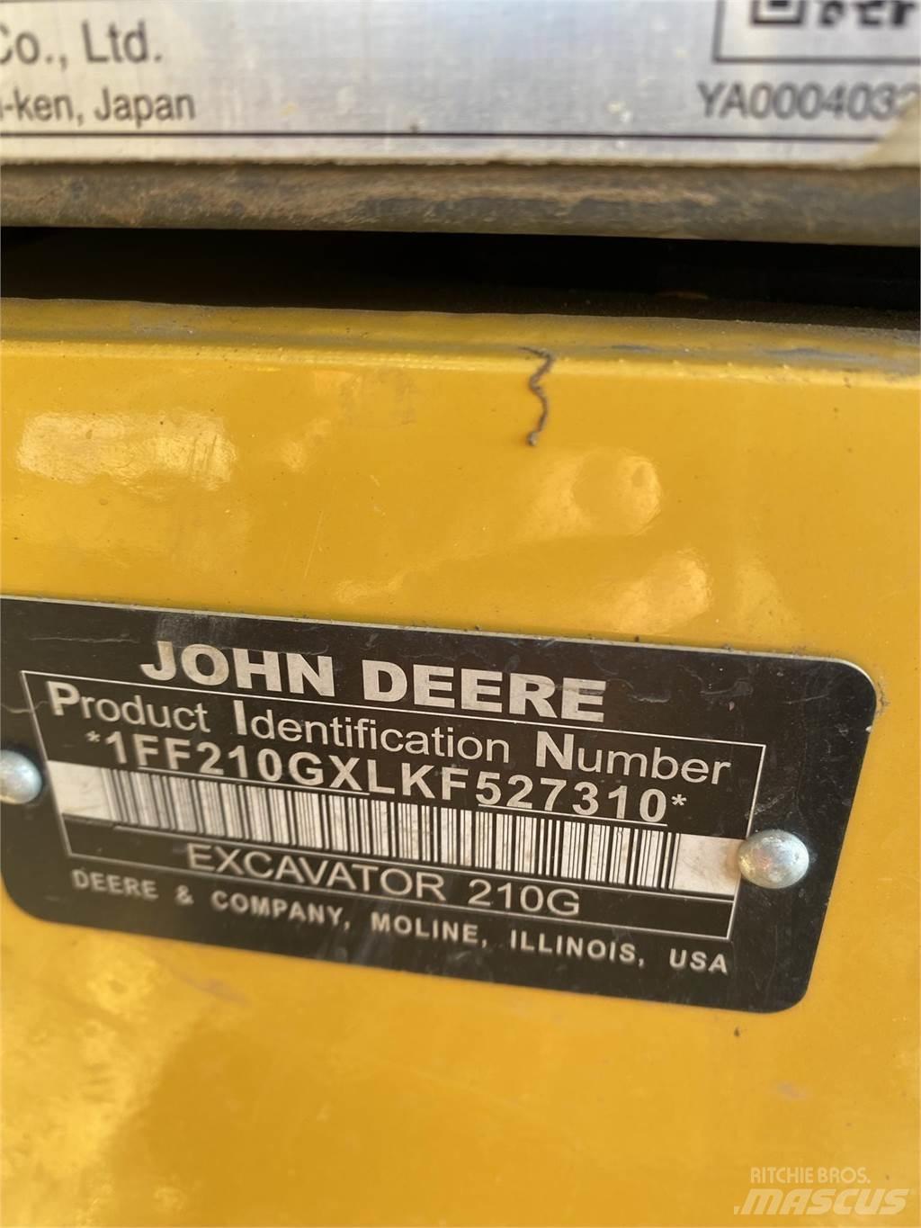 John Deere 210G LC Bagri goseničarji