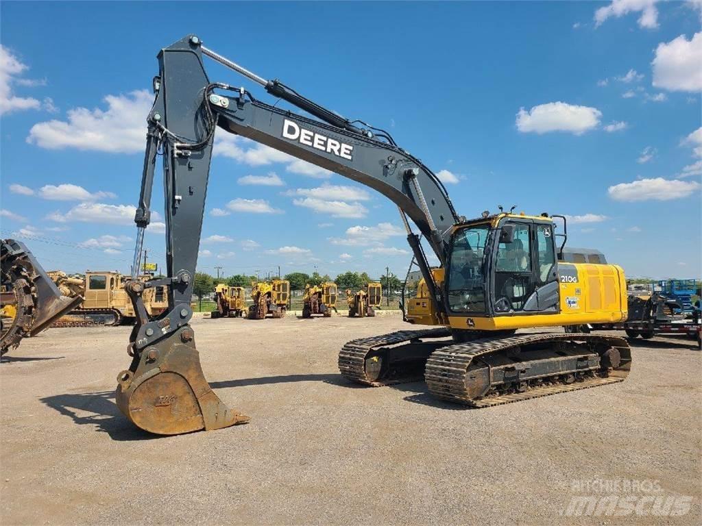 John Deere 210G LC Bagri goseničarji