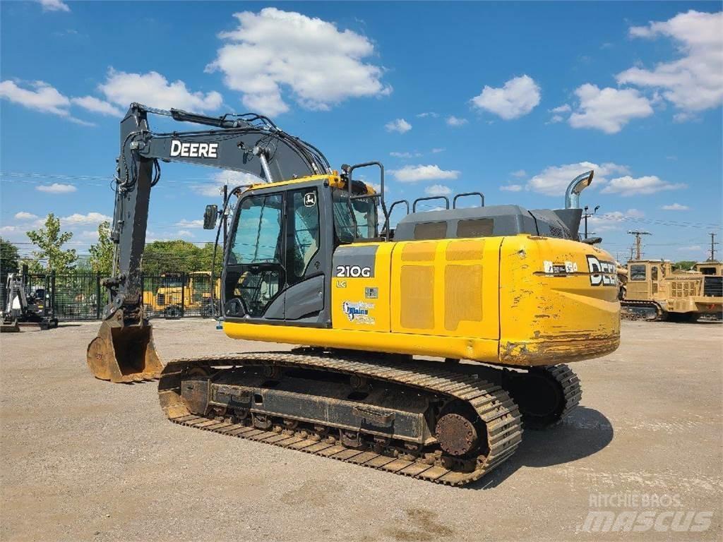 John Deere 210G LC Bagri goseničarji