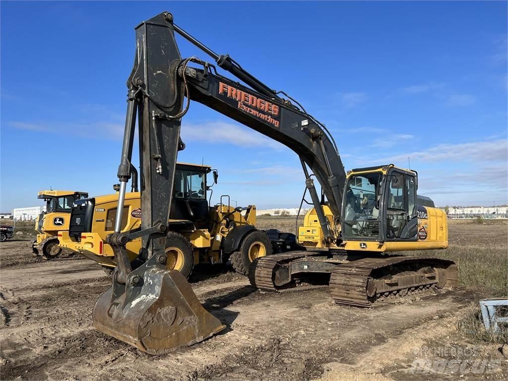 John Deere 210G LC Bagri goseničarji