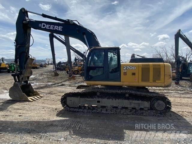 John Deere 270D LC Bagri goseničarji