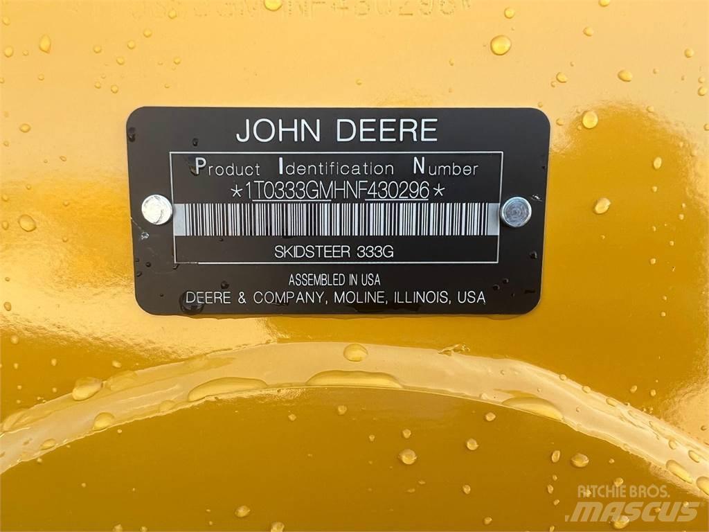 John Deere 333G Skid steer mini nakladalci