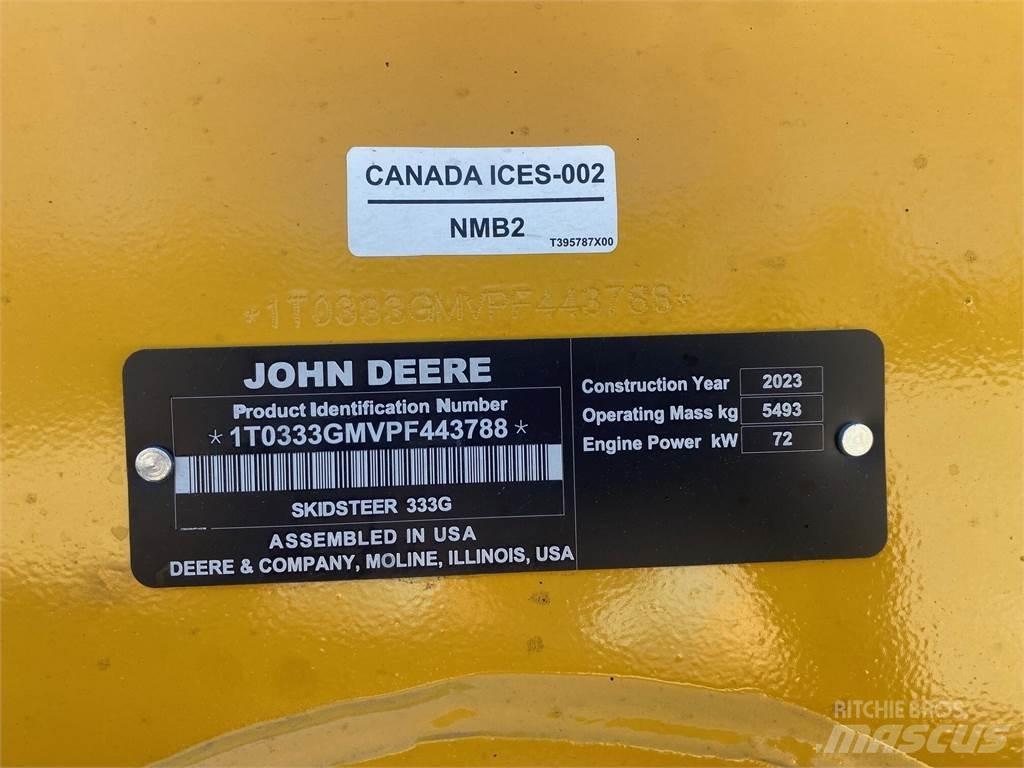 John Deere 333G Skid steer mini nakladalci