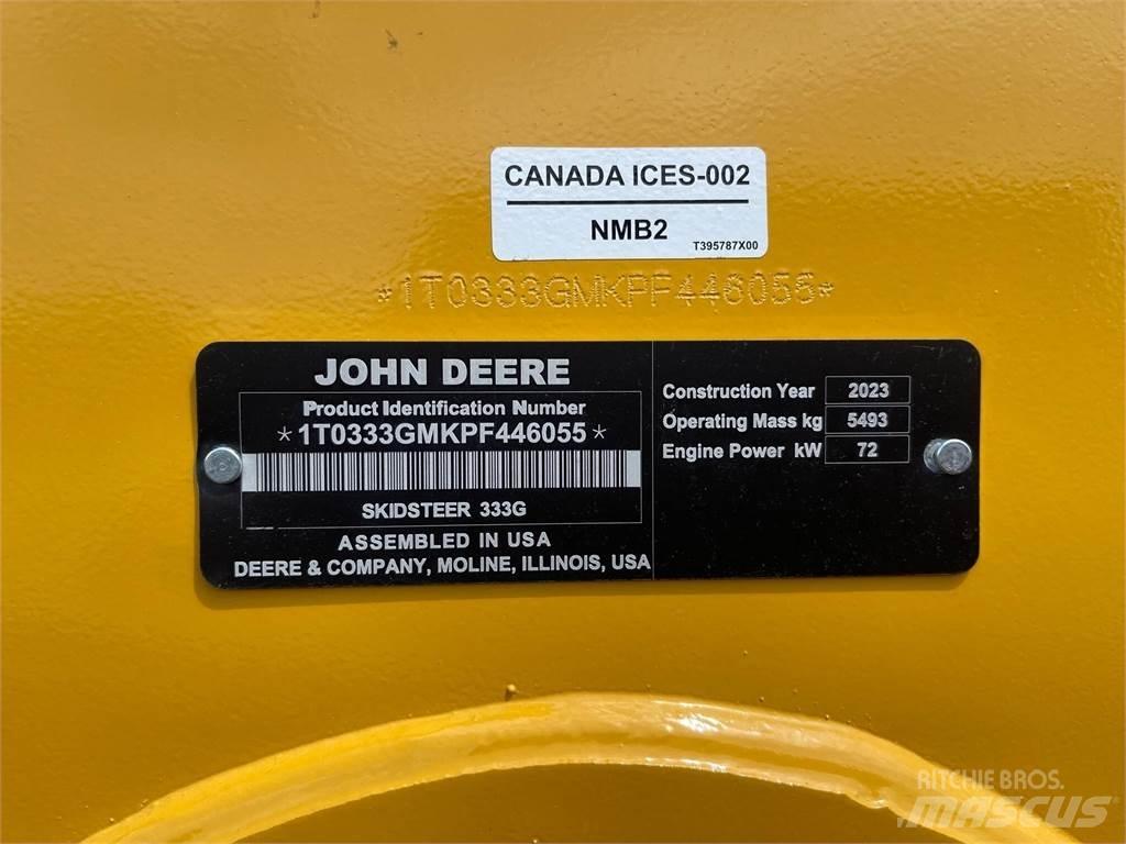 John Deere 333G Skid steer mini nakladalci