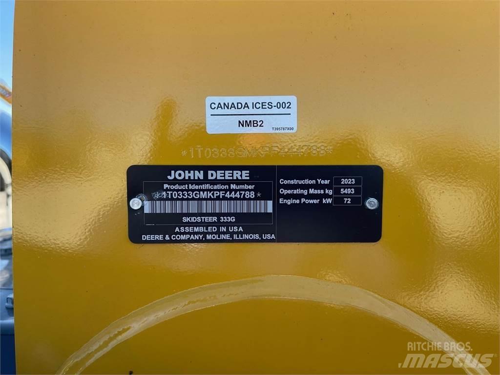 John Deere 333G Skid steer mini nakladalci