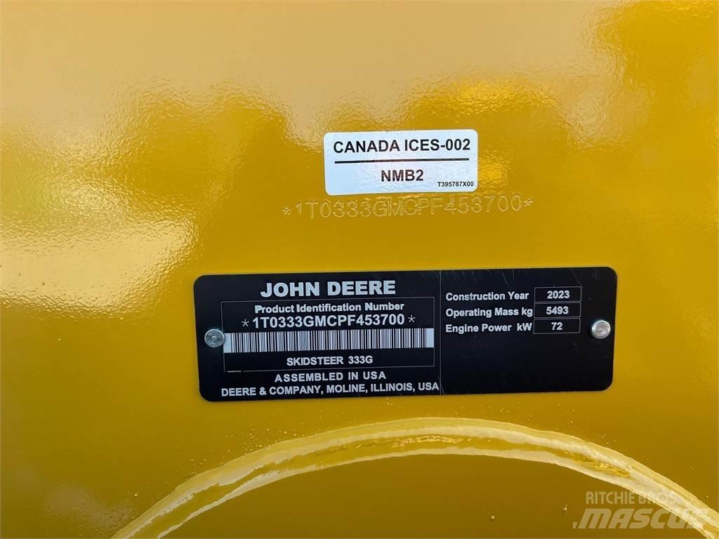 John Deere 333G Skid steer mini nakladalci