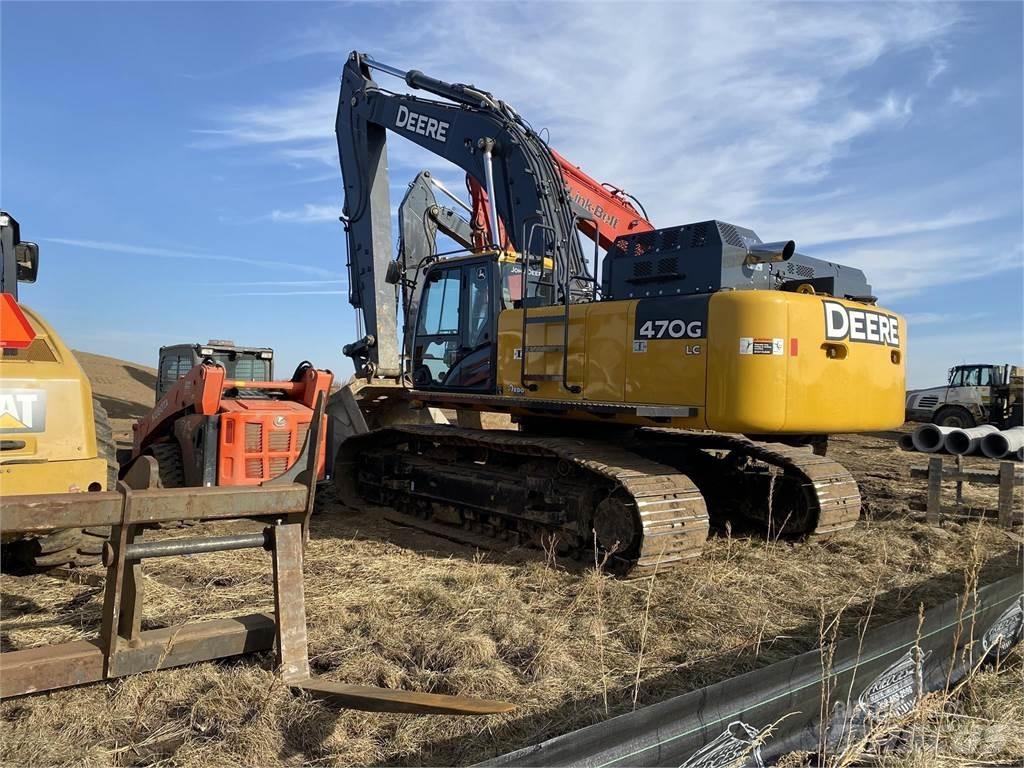 John Deere 470G LC Bagri goseničarji