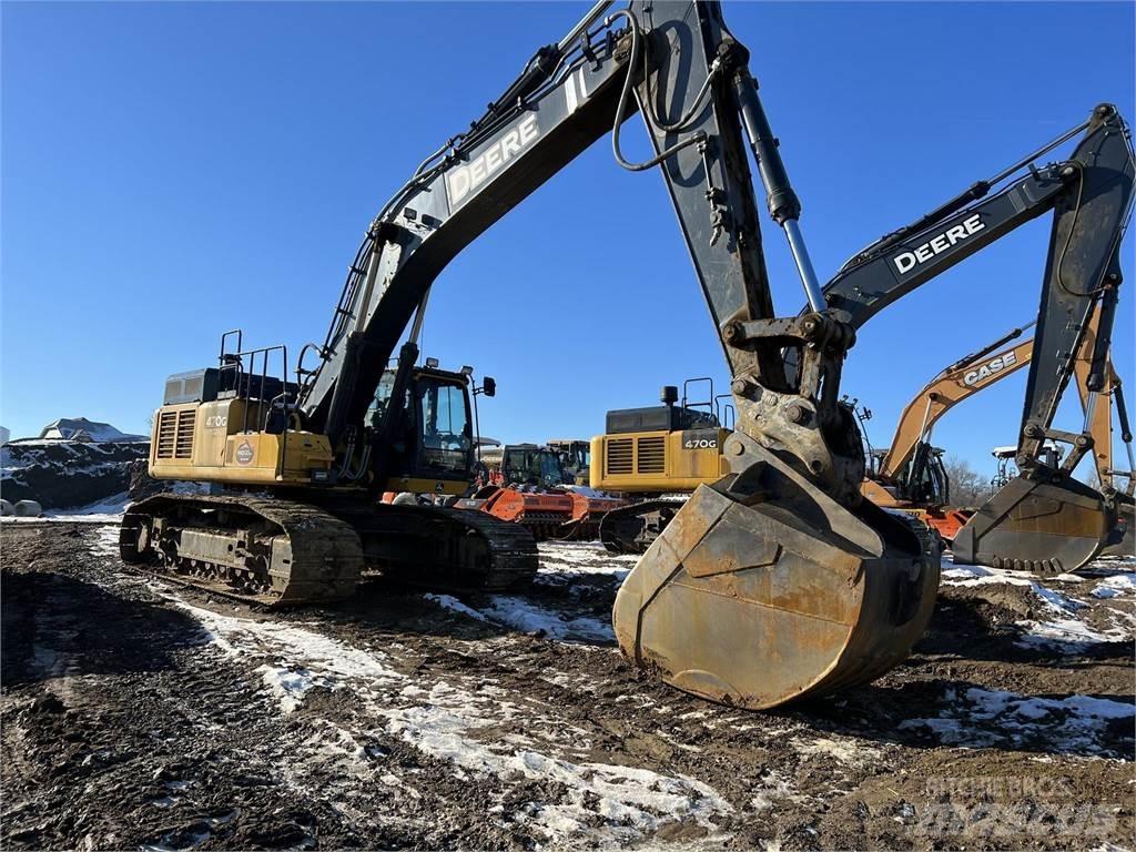 John Deere 470G LC Bagri goseničarji