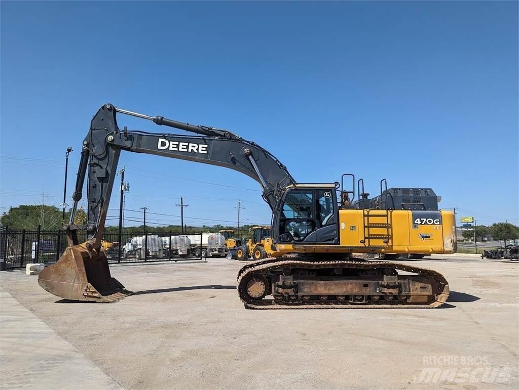 John Deere 470G LC Bagri goseničarji