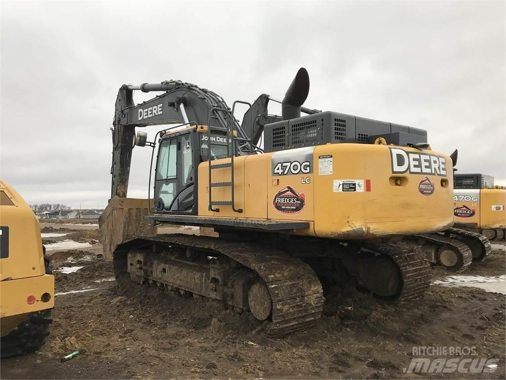 John Deere 470G LC Bagri goseničarji