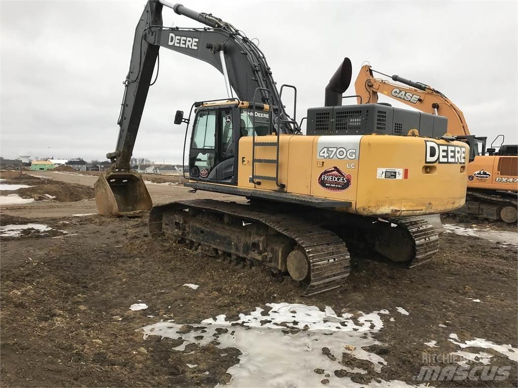 John Deere 470G LC Bagri goseničarji
