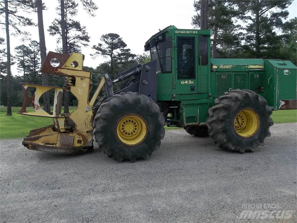 John Deere 643K Stroji za sečnjo dreves