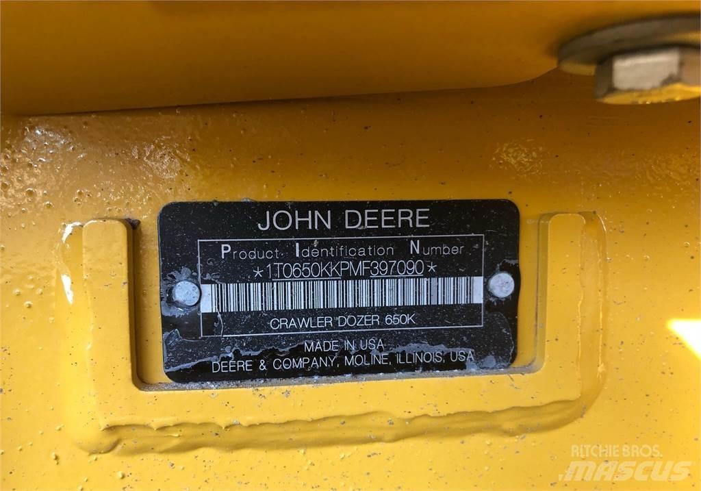 John Deere 650K LGP Buldožerji goseničarji