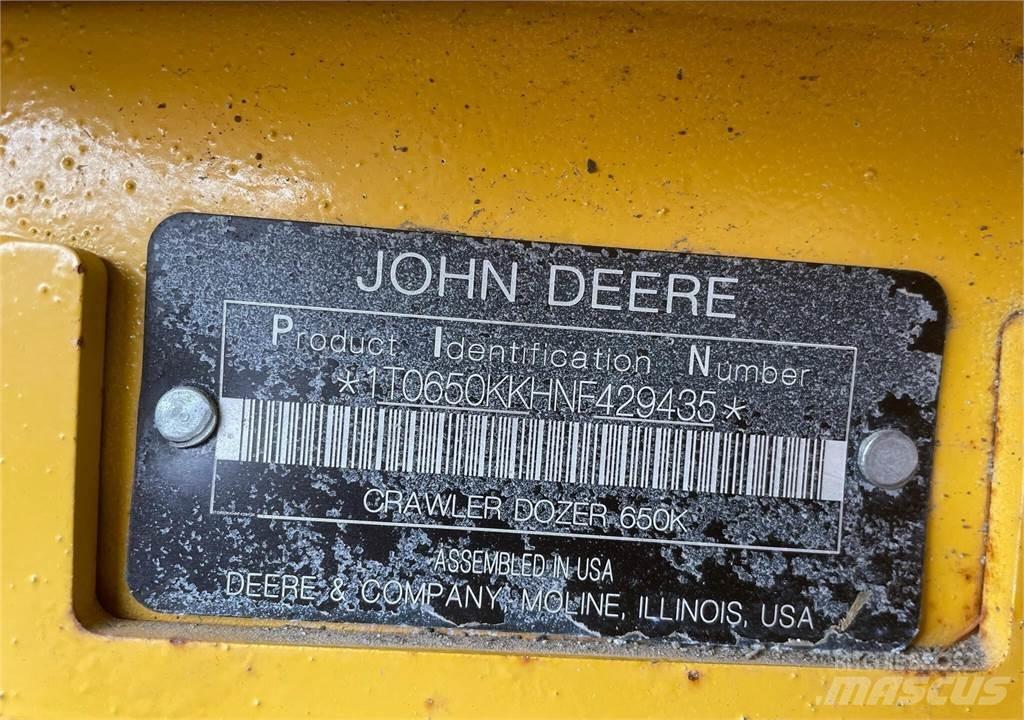 John Deere 650K LGP Buldožerji goseničarji