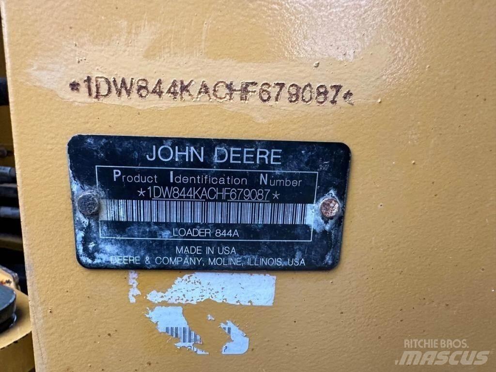 John Deere 844KIII Kolesni nakladalci
