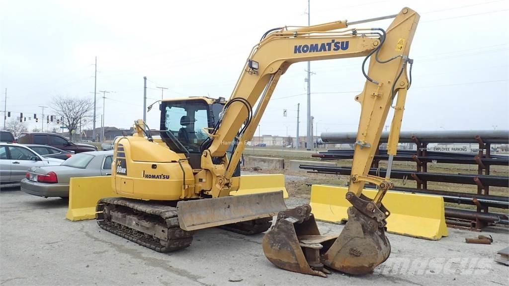 Komatsu PC88MR-10 Bagri goseničarji