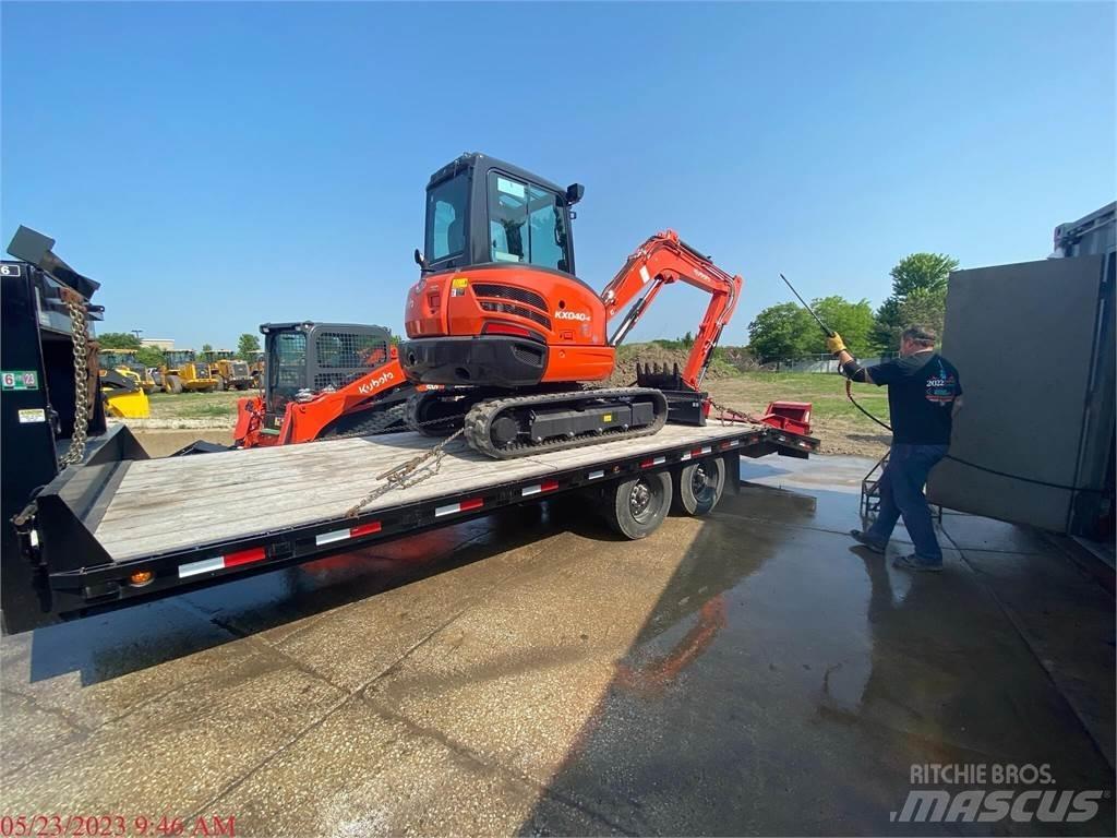 Kubota KX040-4 Mini bagri <7t