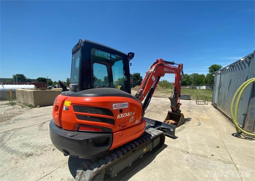 Kubota KX040-4 Mini bagri <7t