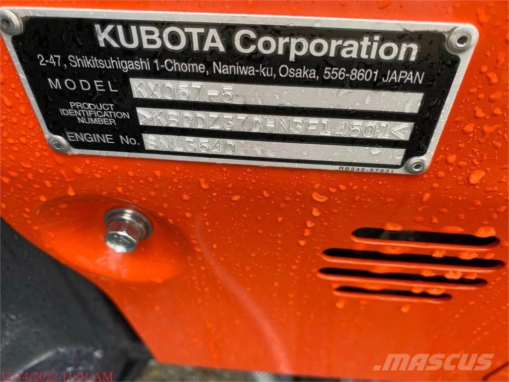 Kubota KX057-5 Bagri goseničarji