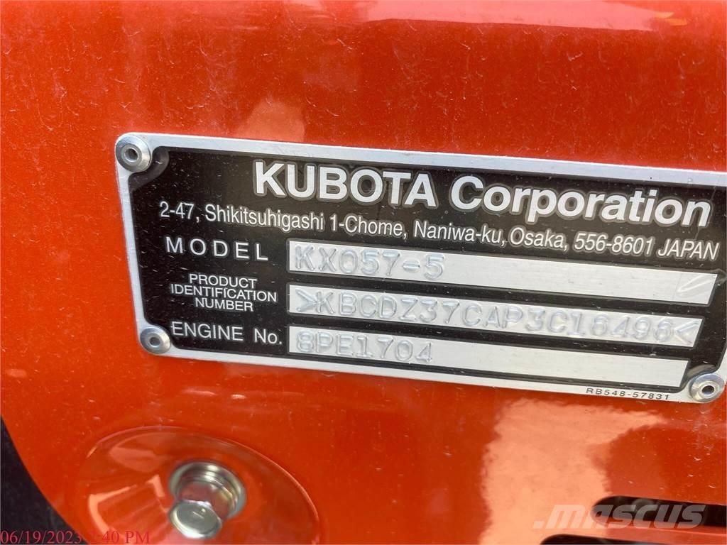 Kubota KX057-5 Bagri goseničarji