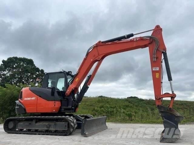 Kubota KX080-4A Bagri goseničarji