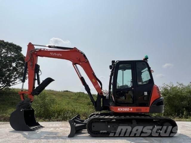 Kubota KX080-4A Bagri goseničarji