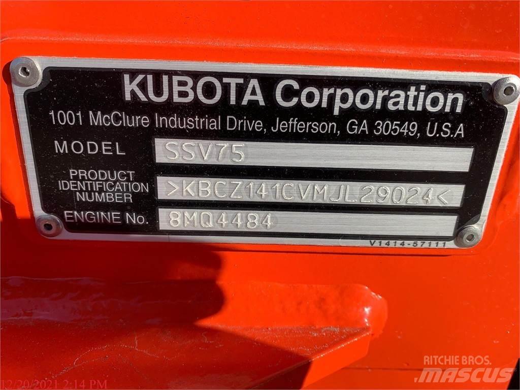Kubota SSV75 Skid steer mini nakladalci