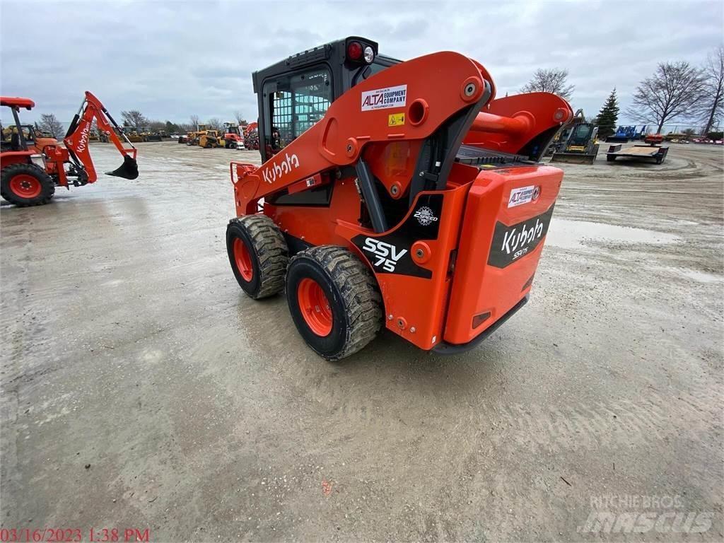 Kubota SSV75 Skid steer mini nakladalci