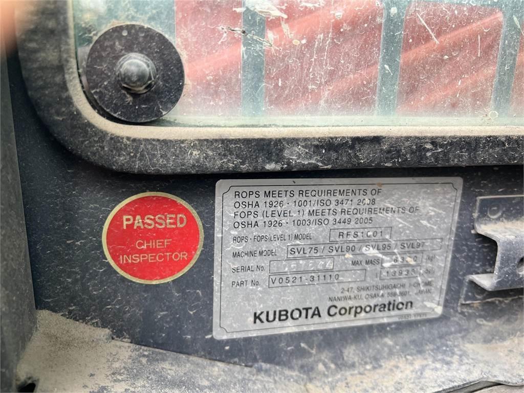 Kubota SVL75-2 Skid steer mini nakladalci