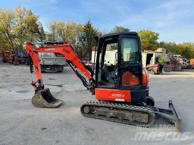 Kubota U35 Mini bagri <7t