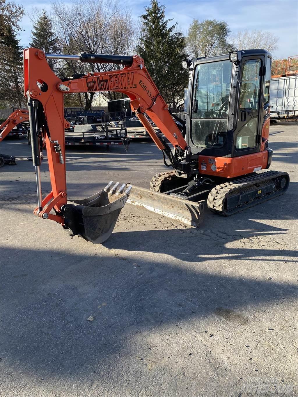 Kubota U35-4 Mini bagri <7t