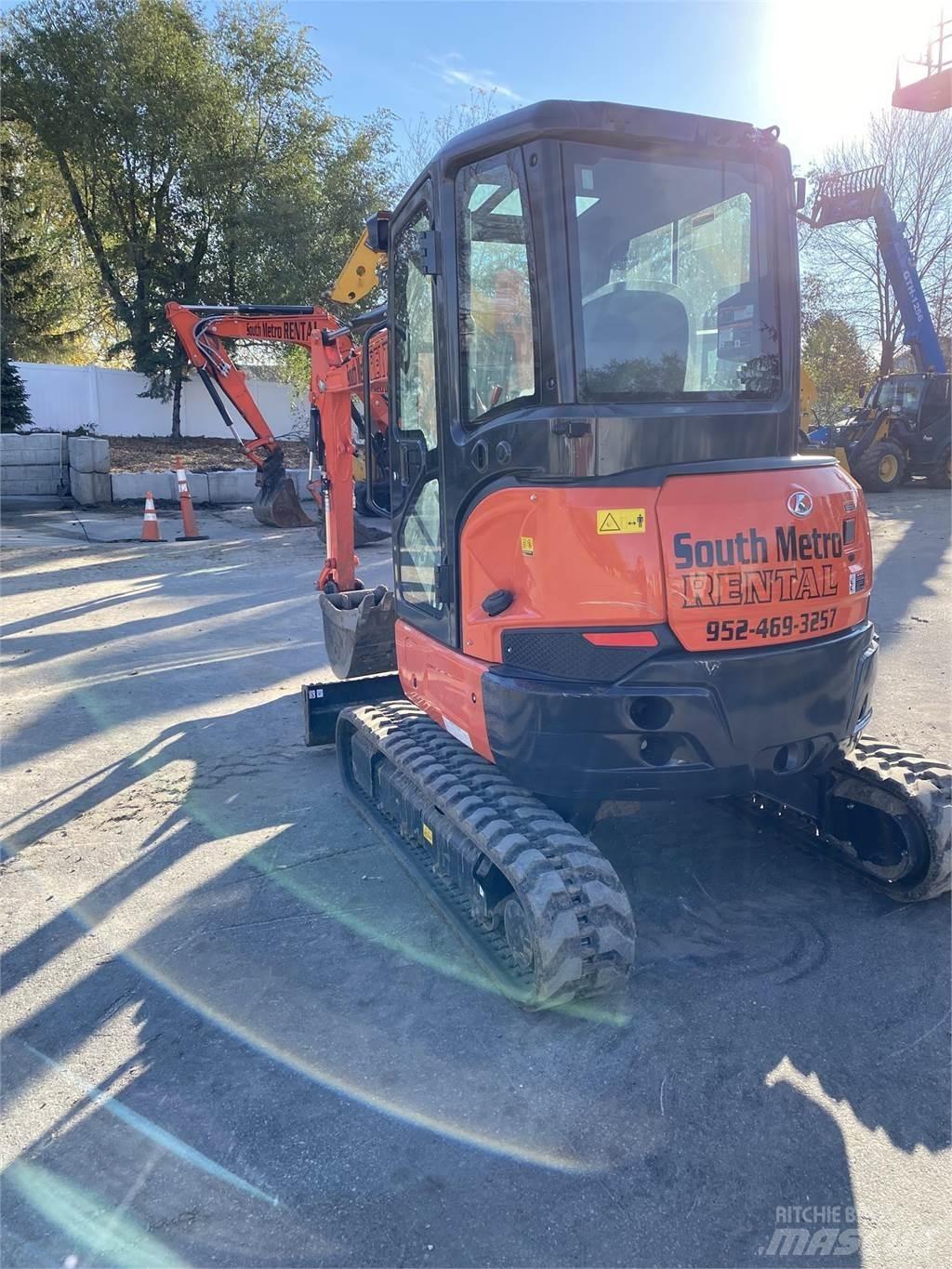 Kubota U35-4 Mini bagri <7t