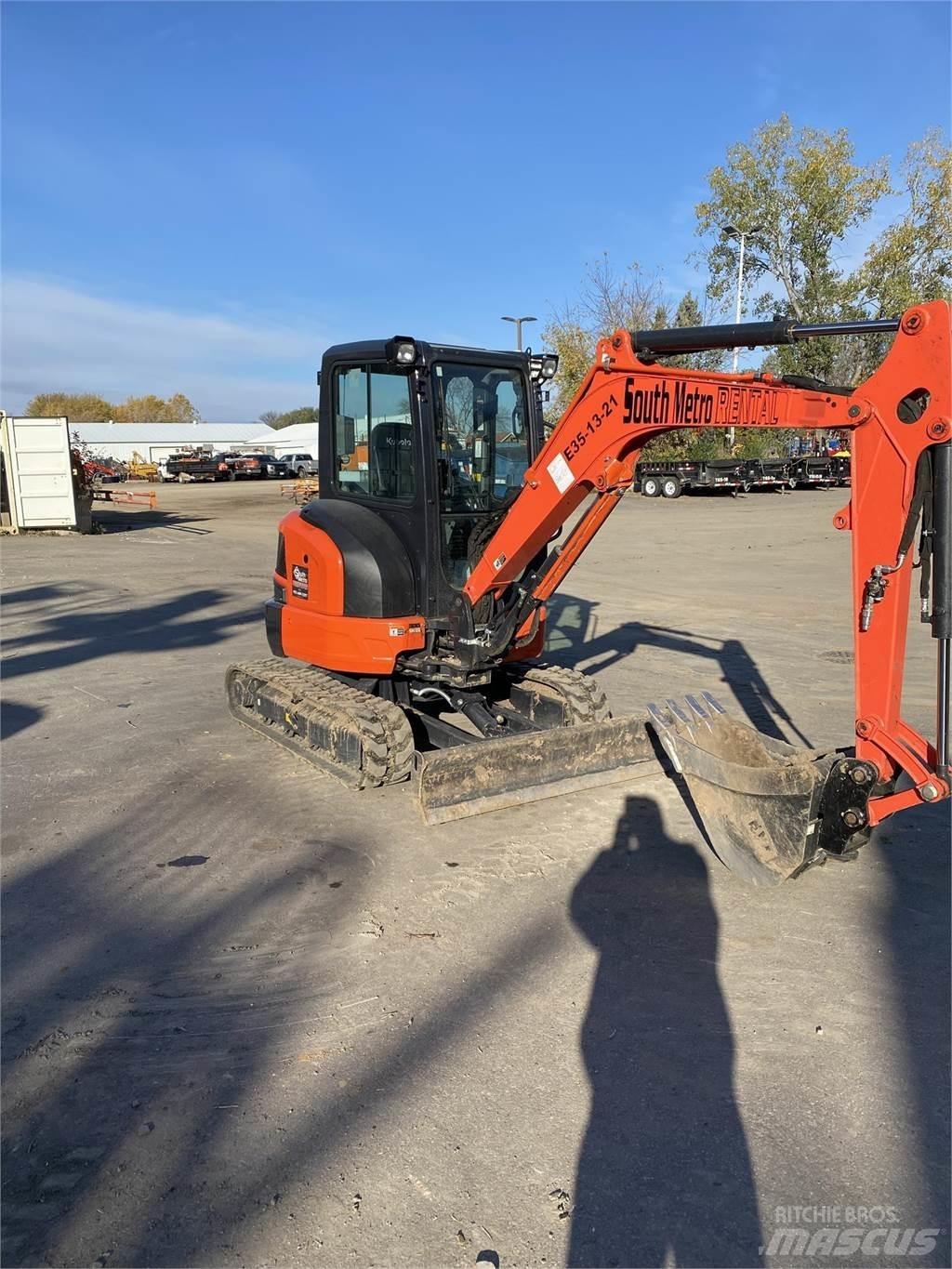 Kubota U35-4 Mini bagri <7t