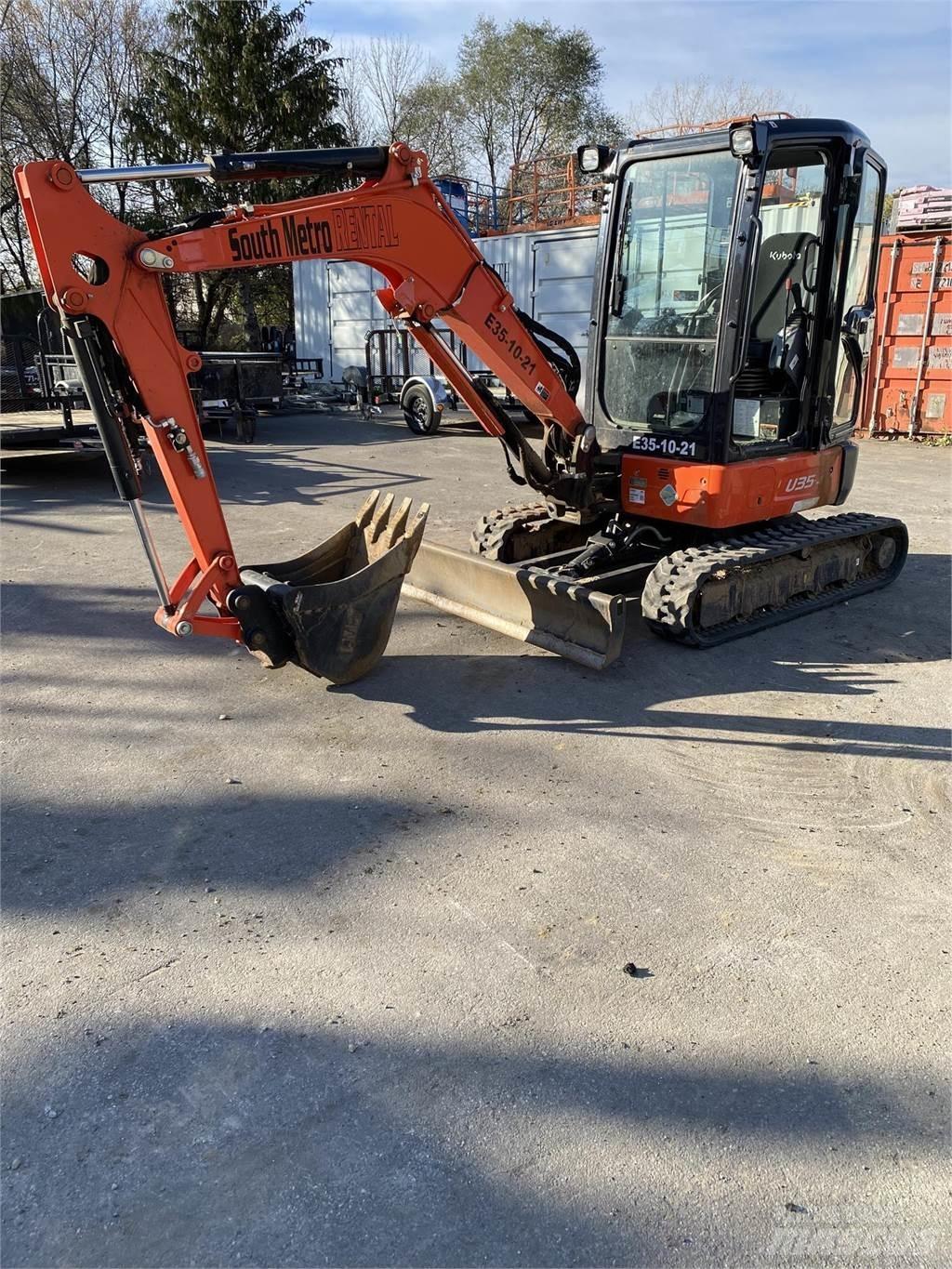 Kubota U35-4 Mini bagri <7t