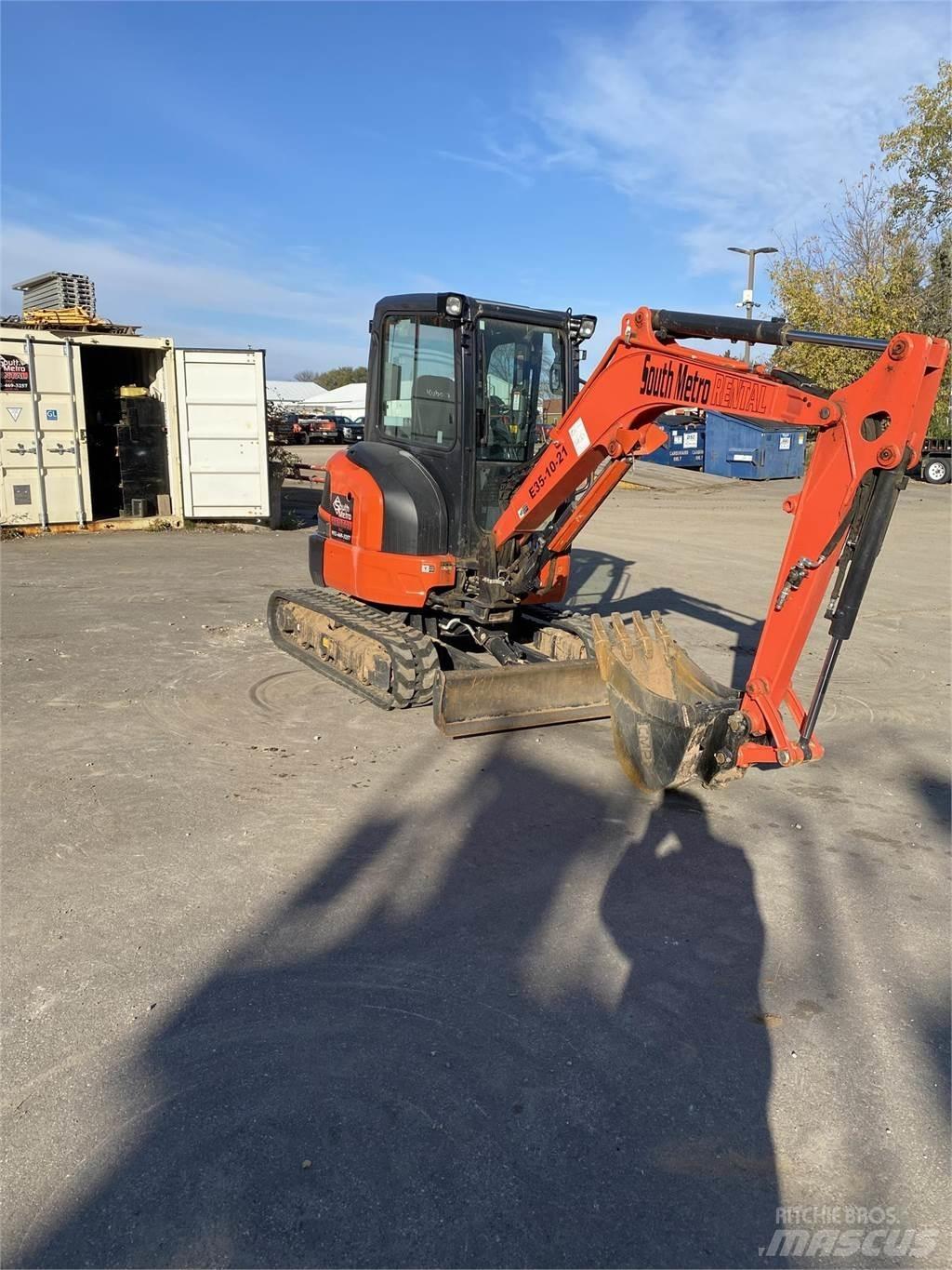 Kubota U35-4 Mini bagri <7t