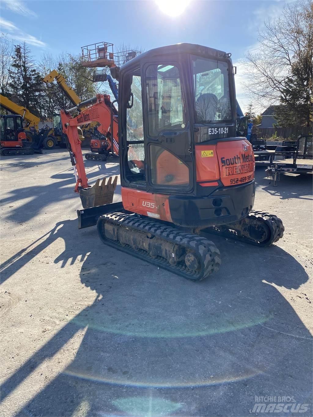 Kubota U35-4 Mini bagri <7t