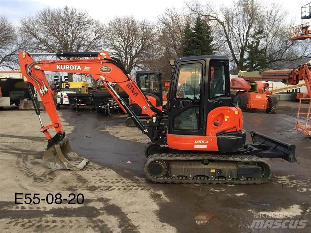 Kubota U55-4 Mini bagri <7t