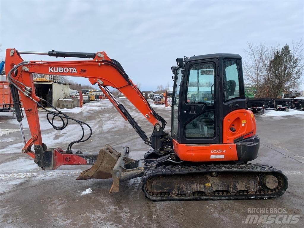 Kubota U55-4 Mini bagri <7t
