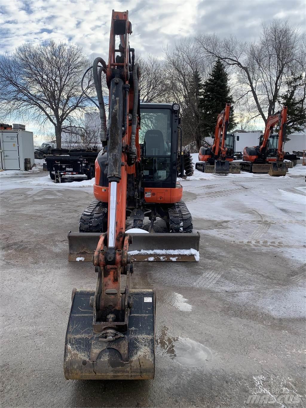 Kubota U55-4 Mini bagri <7t