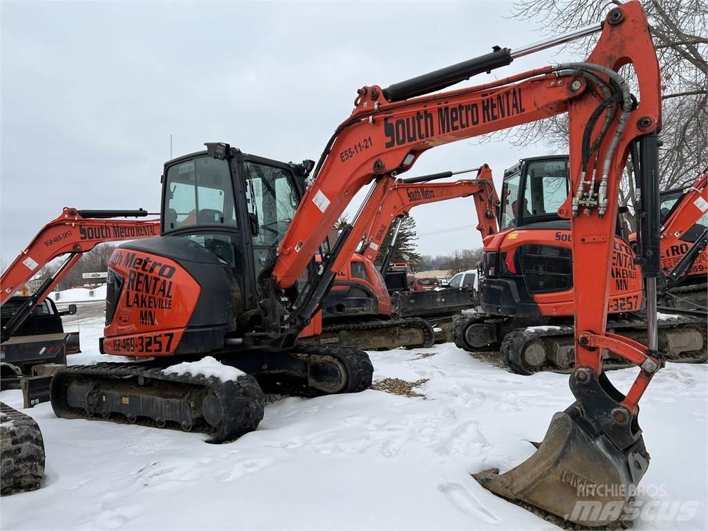 Kubota U55-5 Mini bagri <7t