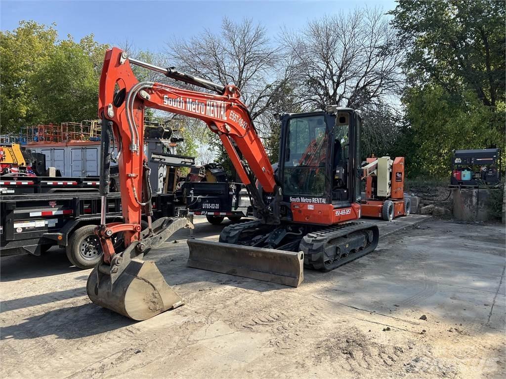 Kubota U55-5 Mini bagri <7t